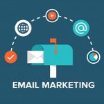 What are the types of email marketing campaigns that can be sent