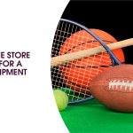 Is an online store beneficial for a sports equipment shop?